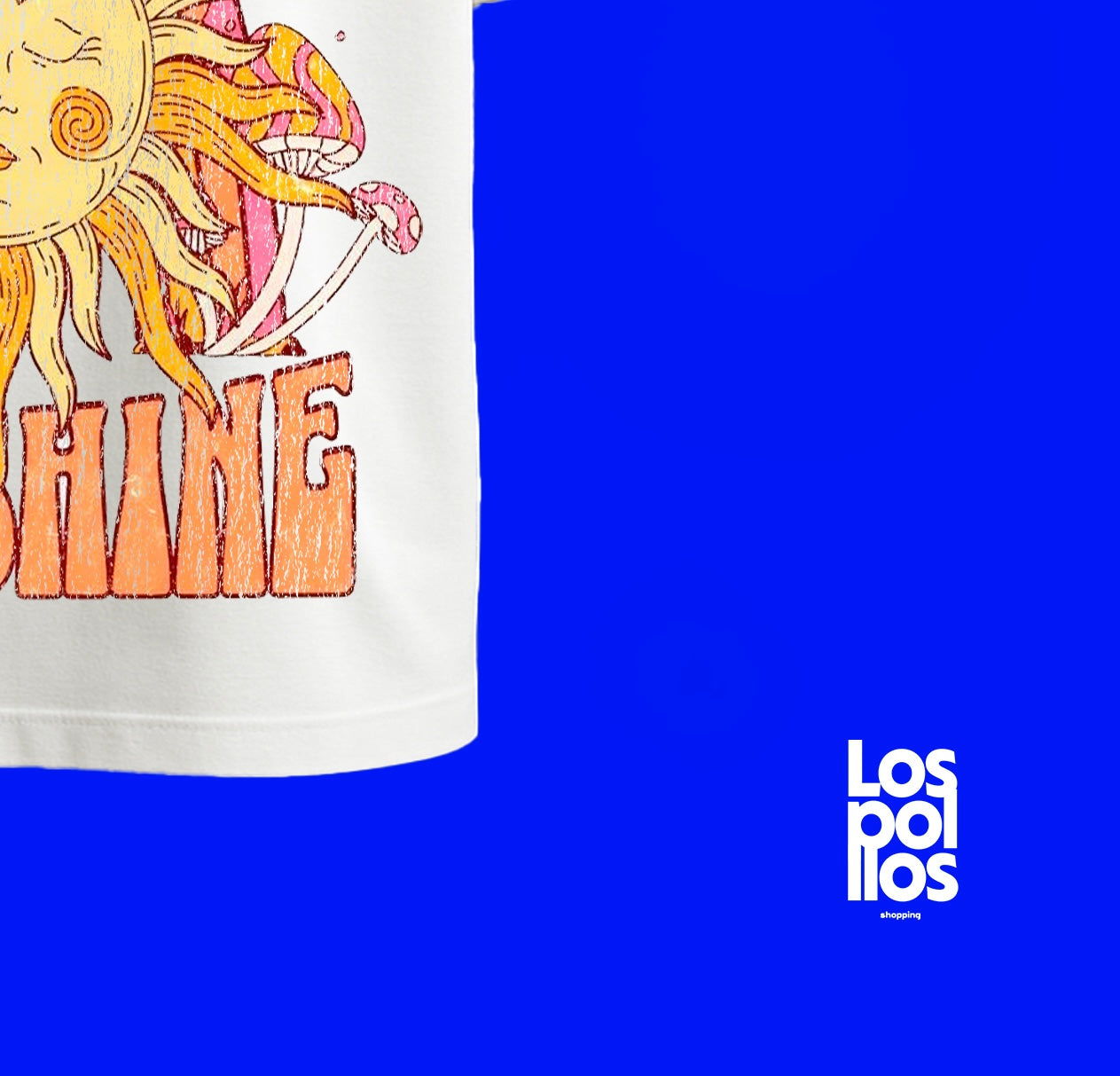 Oversized vintage t-shirt Sunshine