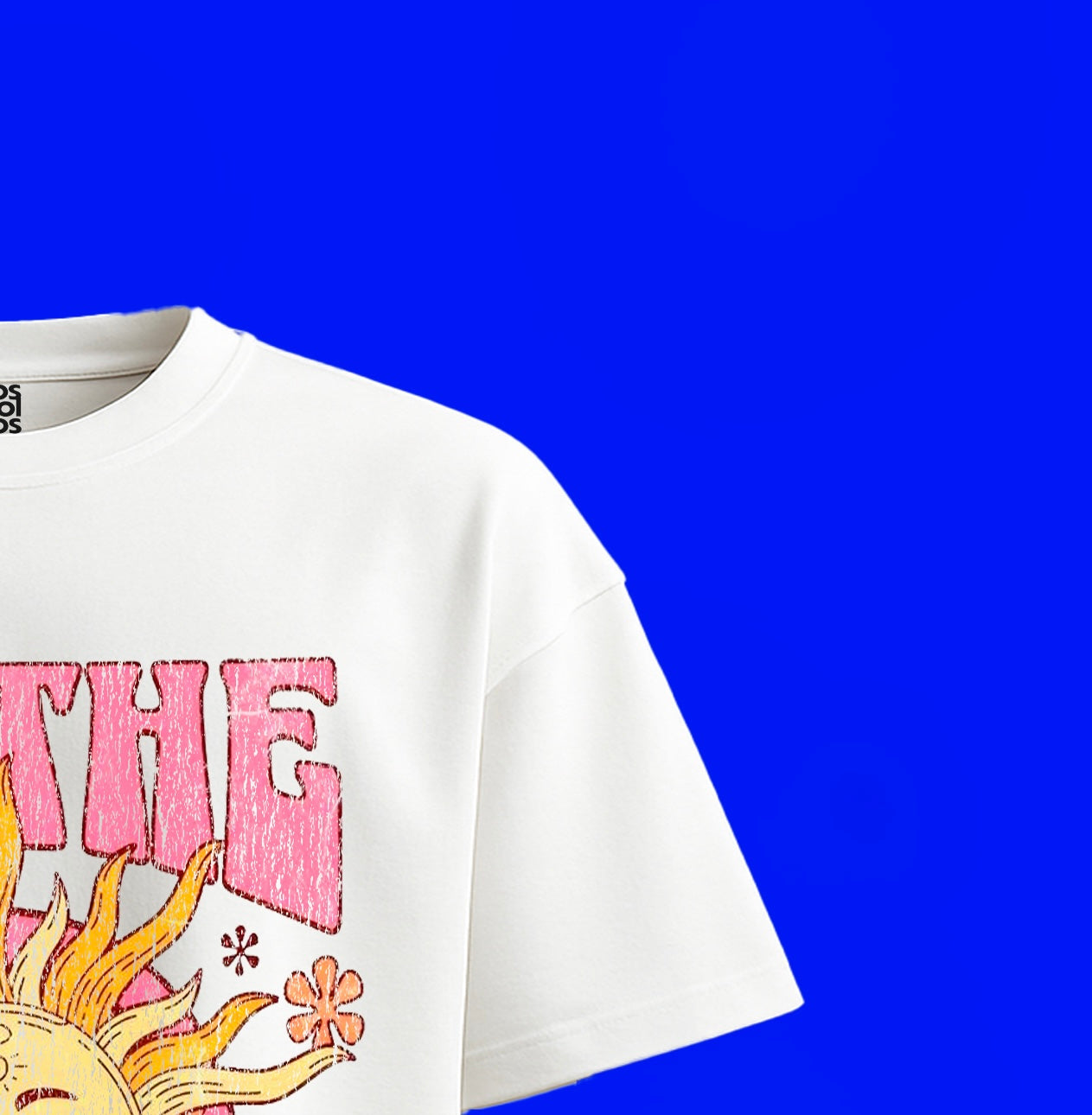 Oversized vintage t-shirt Sunshine