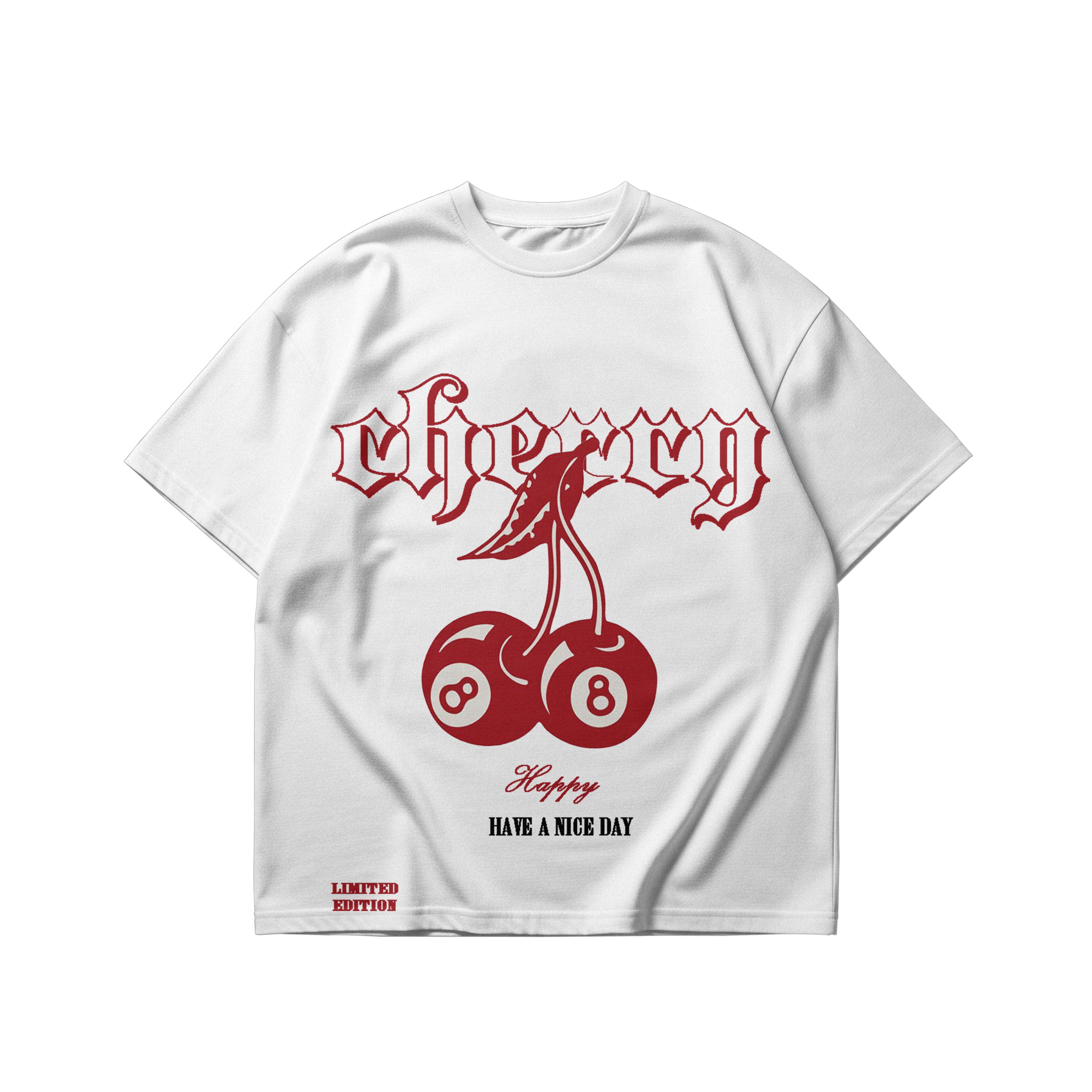 Cherry Tee Oversized
